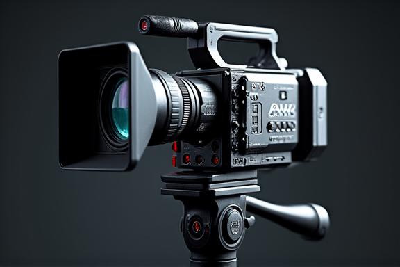High-end 4K broadcast camera equipment